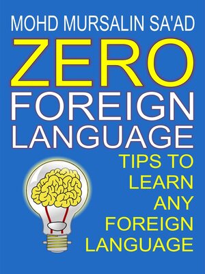 cover image of Zero Foreign Language
